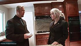 ohh sexy blonde im licked deep then fucked hard cowgirl style