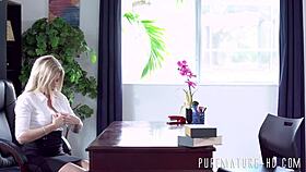 Busty milf blows monster cock hard! 👅🍆