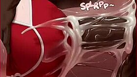 ruby and yang take on monster cocks roughly