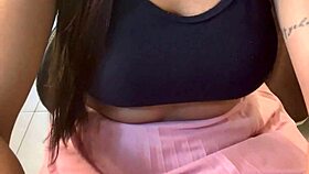 hotwife moans on huge black cock at motel cuck films creampie finish