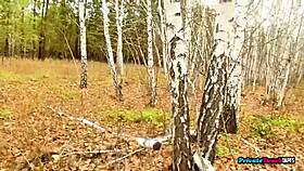 Young Man's Passionate Outdoor Mature Craving