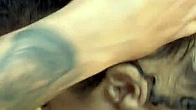 45-year-old brazilian milf gives outdoor public sex to young stud at waterfall first time!