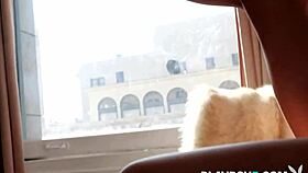 curvy petite blonde latina milfs tease with solo tit play