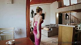 alexa's deepthroat bends over intriguing cuckold surprise