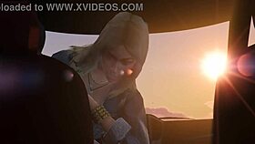 hey franklin scores hot hooker action in gta streets 🚗💋