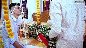 sudipa's wedding night gangbang with five husbands full fuck