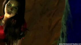 sensual indian beauty dances nude teasing erotically