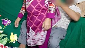 desi indian maid gets bent over fucked doggystyle in tight pussy