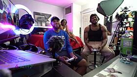 ft kittylove and the artemixxx team up for intense threesome action