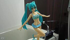 check out this solo figure covered in bukkake blowbang cum