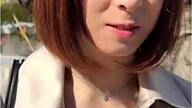 Lustful wife Rena Kannazuki greedily sucks and fucks thick cocks hungrily