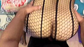 Horny milf with huge ass rides cock wildly and swallows hot cum load