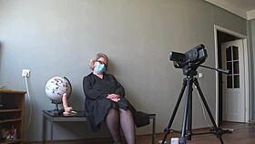 filming my mature teacher's intense anal-vaginal pawg penetration lesson