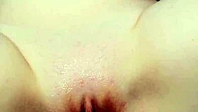 Hey, check out this horny amateur slamming dildo deep in POV