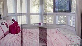 fake lesbian trick: abella danger tricked into licking rebel lynn's pussy