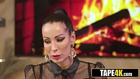 hey gorgeous tutor, tricked you into riding my cock with those big fake tits bouncing