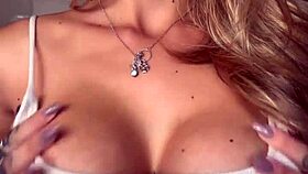 Blonde Amateur Shakes Big Ass Piercings Intensely