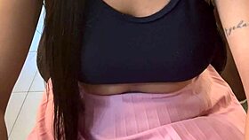 hotwife moans on huge black cock at motel cuck films creampie finish