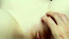 Hey, check out this horny amateur slamming dildo deep in POV