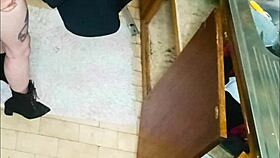 neighbor's wet pussy needs fixing longer than her sink 😏🔧