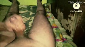 Sexy Desi girl moans in Hindi during hot homemade blowjob sex?