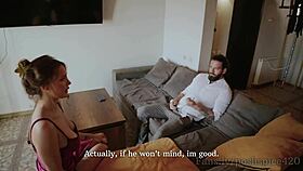 alexa's deepthroat bends over intriguing cuckold surprise