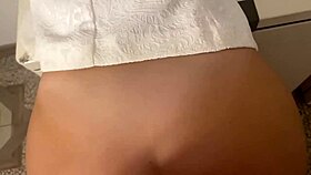 Classy White Outfit Deep Anal Makes Me Cum on Sunglasses
