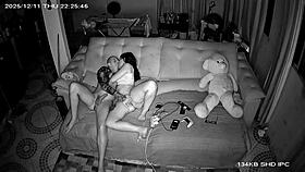 Hidden cam catches brazilian amateurs fucking hard