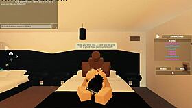 blacked roblox babe rides monster bbc doggystyle 💦🍑