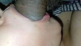 Juicy Stepmom's Massage Turns Wild with Deep Cowgirl Ride and Creampie on Big Pussy Lips