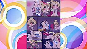 What happened to the caped crusader in this parody?