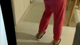 big ass brunette pisses and squirts cum with ts friend compilation!