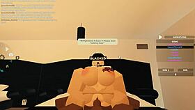 blacked roblox babe rides monster bbc doggystyle 💦🍑