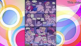 What happened to the caped crusader in this parody?