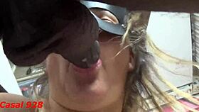 Hey babe, watch me fuck my mature wife in lingerie again