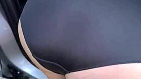 a fat ass milf gets her huge cheeks spanked hard