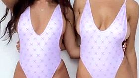 bikini girls showing off their looks