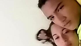 Intimate Bedroom Encounter Between Passionate Couple