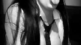 teacher, your brutal deepthroat has me exploding cum down your throat