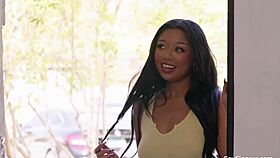 asian babe craves huge cock deep inside!