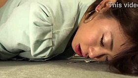 i secretly caught this hot japanese milf model in hotel room her huge natural tits bouncin i messed up n cant stop watchin