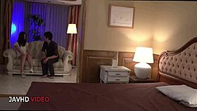 엄마 유키나 사에키 애태우는 펠라가 장난감 하드코어로 변함?