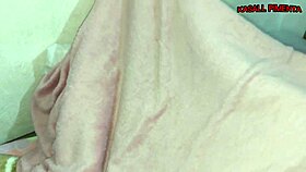 Woman Watches Porn, Grabs Cock For Handjob, Begs Fuck Till Squirting Orgasm