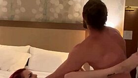 What if your hot redhead teacher craves hotel sex?