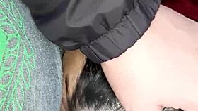 we sneak into the forest for secret pussy licking and orgasmic lesbian fuck