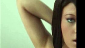 oh god, these shiny purple pvc panties hug my ass way too tight!