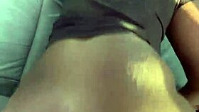 Her Massive Ass Bent Over Car