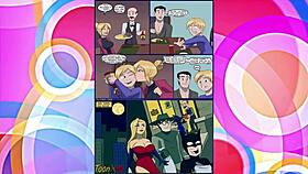 What happened to the caped crusader in this parody?