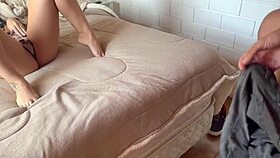 super horny milf calls hubby home for quick raw fuck