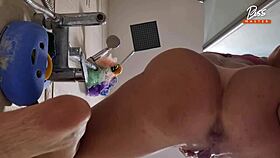 Femdom sluts squirt piss in outdoor golden rain compilation